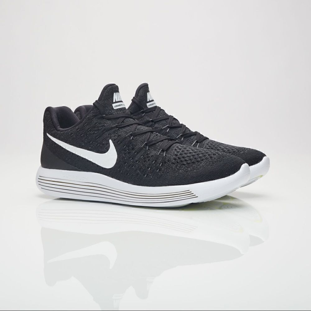 Nike Lunarepic Low Flyknit 2 Running Shoes - Black